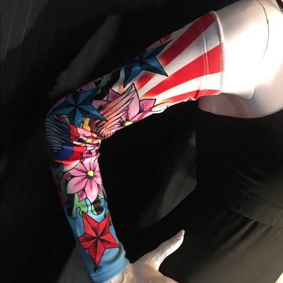 NWOT MINT Sugoi Patterned Arm Warmers Size Large = 13-14.5” Bicep/ Upper Arm - Picture 14 of 16